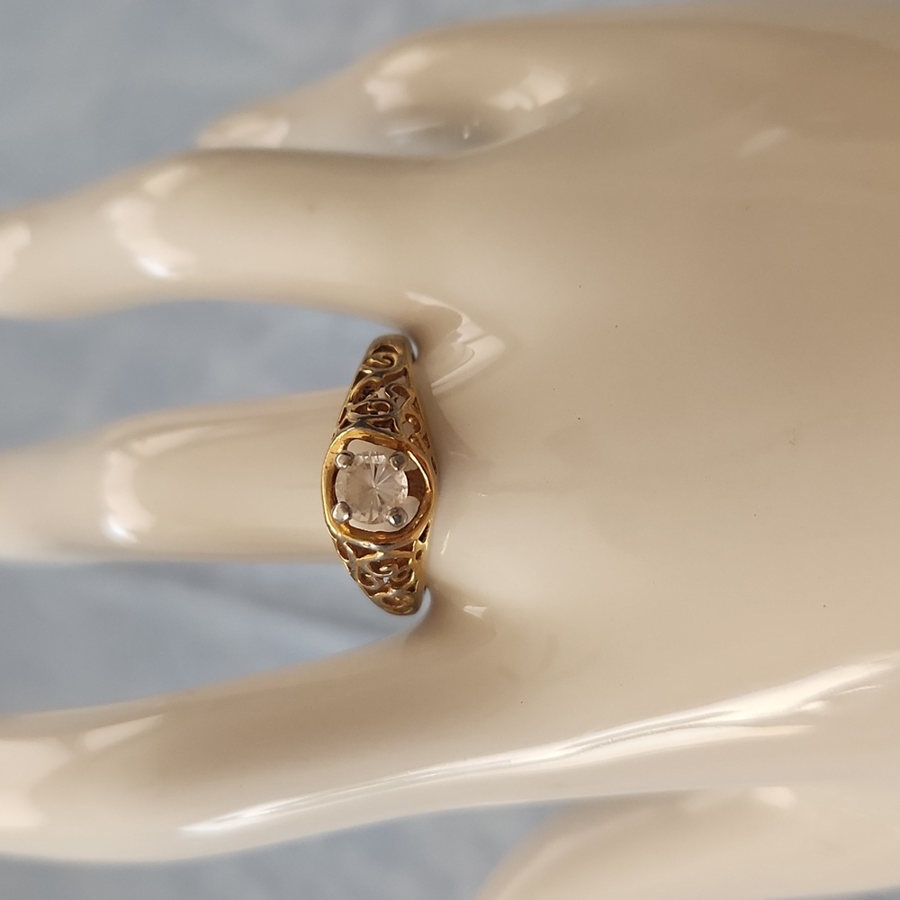 Vintage Singlet Cocktail Ring
